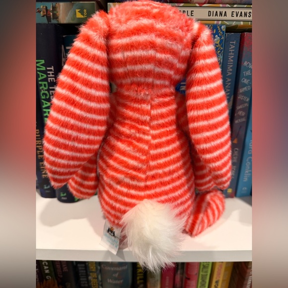 Jellycat Evey Bashful Bunny Red and White - Picture 4 of 7